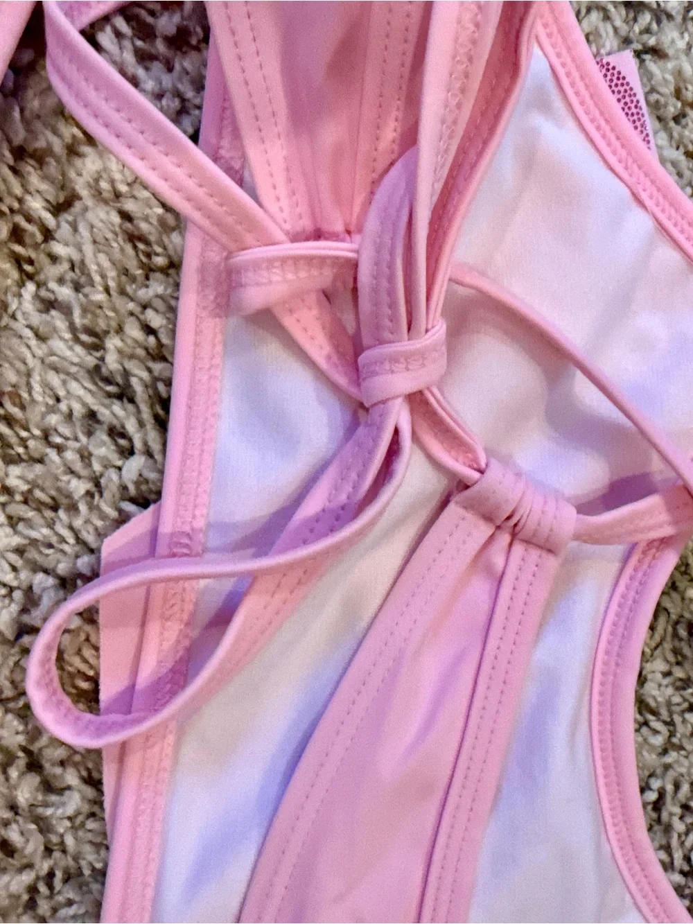 Girls Shebop beach Pink Mermaid Two-Piece Swim Set